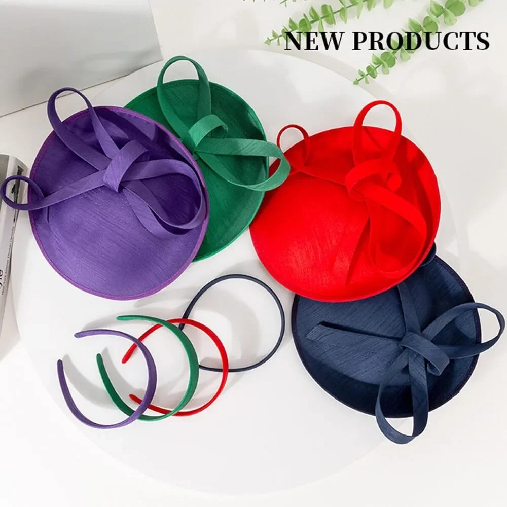 Red Derby Hat For Women Elegant Kentucky Fascinator With Bow